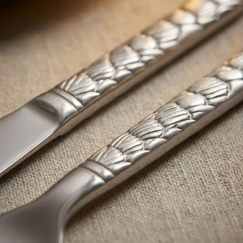 Faqueiro Inox Aurum Classico 30 Pecas Prata