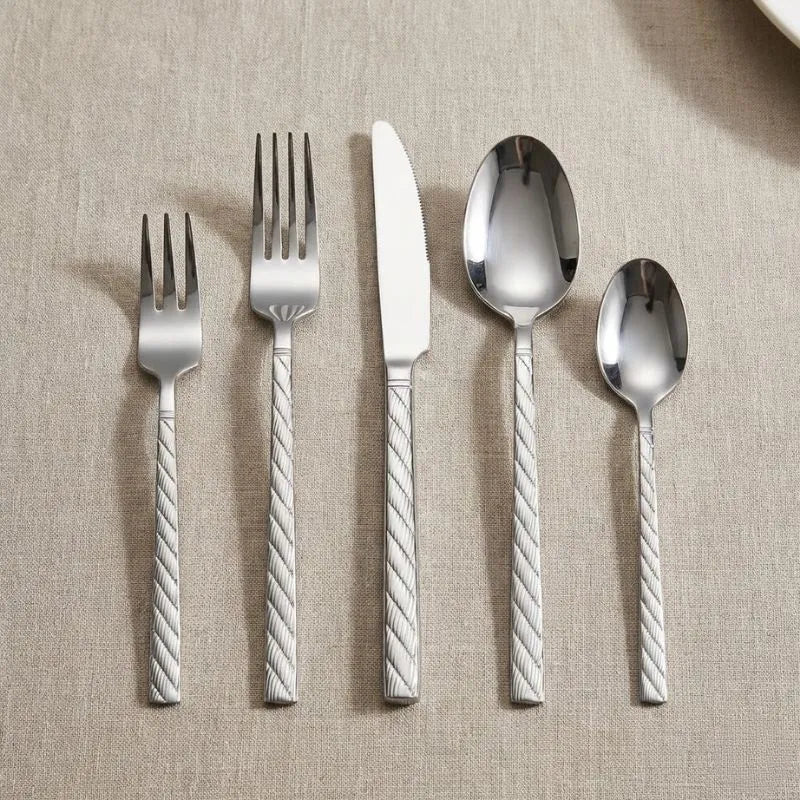 Faqueiro Inox Aurum Classico 30 Pecas Prata