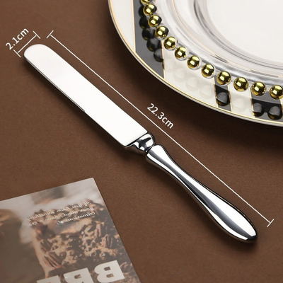 Faca do Faqueiro Inox Royal Classic 30 Peças Casa Splendida com design clássico e polimento espelhado