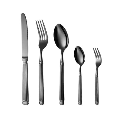 Faqueiro Grand Élysée em Aço Inox 304 – 25 ou 30 Peças