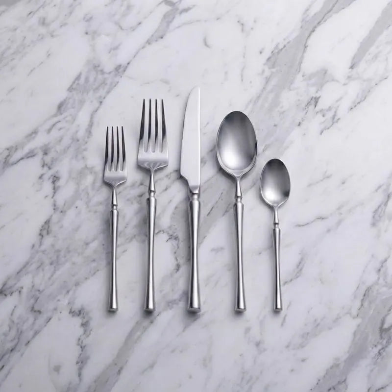 Faqueiro Inox Lumier Silver 30 Peças Prata