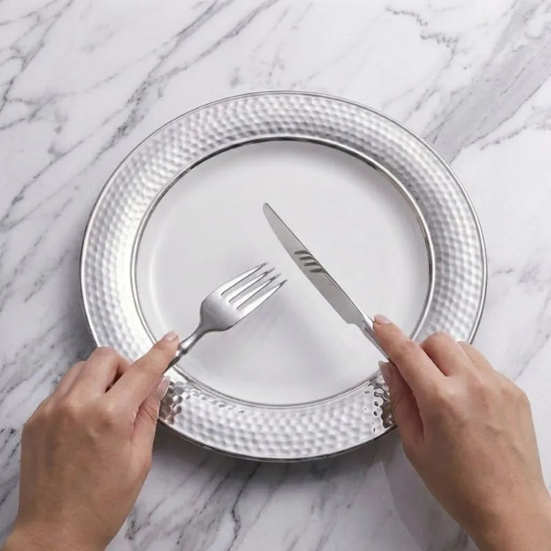 Faqueiro Inox Lumier Silver 30 Peças Prata